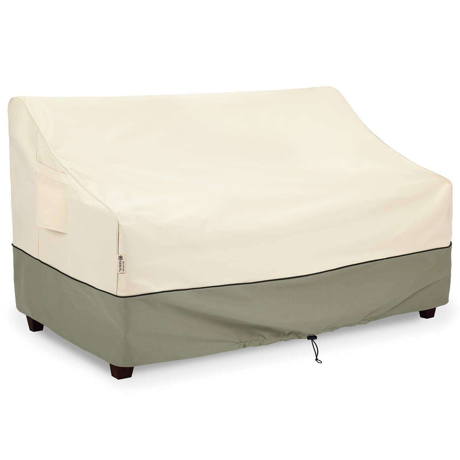 COSFLY Patio Furniture Covers Waterproof, Outdoor 3-Seater Sofa Cover Heavy Duty Fits up to 76W x 32.5D x 33H inches