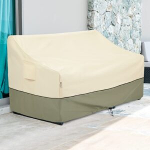 COSFLY Patio Furniture Covers Waterproof, Outdoor 3-Seater Sofa Cover Heavy Duty Fits up to 76W x 32.5D x 33H inches