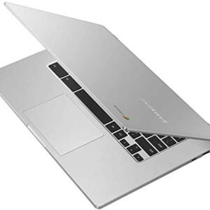 Samsung XE350XBA-K05US Chromebook 4 + Chrome OS 15.6" Full HD Intel Celeron Processor N4000 4GB RAM 128GB SSD, Platinum Titan