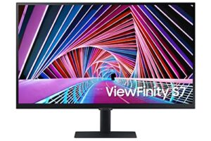 samsung 32” s70a series 4k uhd (3840x2160) computer monitor, hdmi, displayport, hdr10 (1 billion colors), 3-sided border-less, tuv-certified intelligent eye care, ls32a700nwnxza