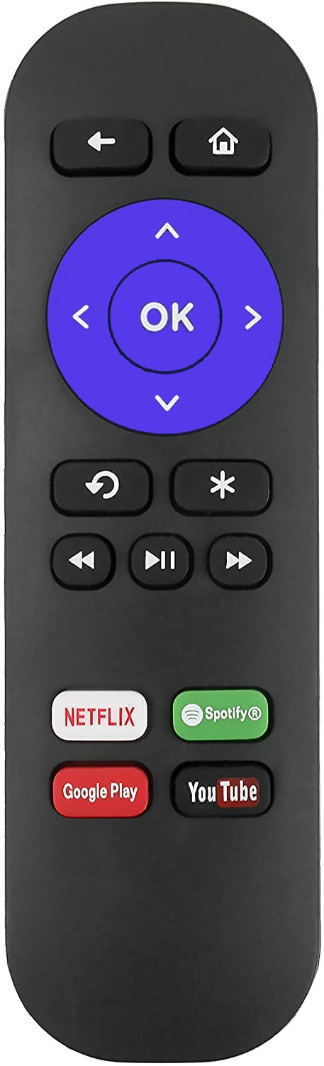 Remote Control Compatible with Roku 1, Roku 2, Roku 3, Roku 4, (HD, LT, XS, XD), Roku Express, Premiere 3900RW 3910RW 4620RW 3700RW 3710RW 3710XB 3900XB 4620XB 3930X