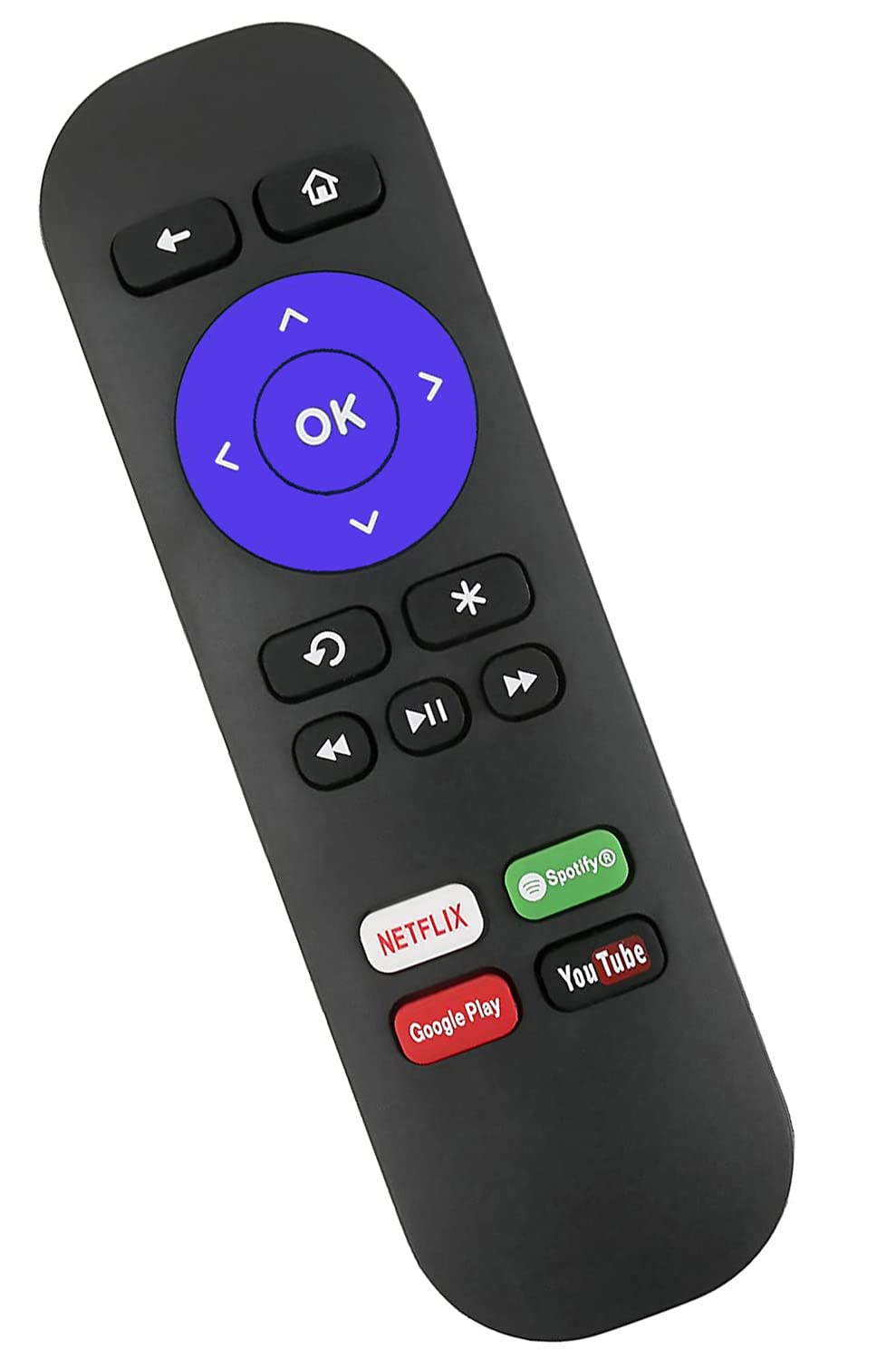 Remote Control Compatible with Roku 1, Roku 2, Roku 3, Roku 4, (HD, LT, XS, XD), Roku Express, Premiere 3900RW 3910RW 4620RW 3700RW 3710RW 3710XB 3900XB 4620XB 3930X