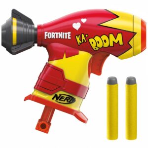 Nerf Fortnite Micro Blaster Bombs Away! Gun with 2 Elite Darts