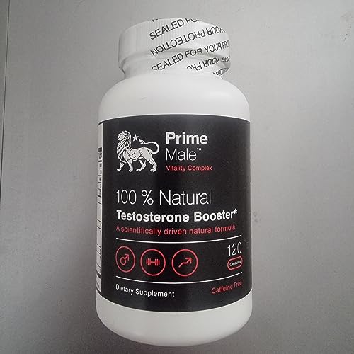 Prime Male Natural Testosterone Booster 120 Capsules