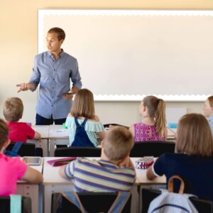 Teacher Created Resources White Scalloped Rolled Border Trim - 50ft - Decorate Bulletin Boards, Walls, Desks, Windows, Doors, Lockers, Schools, Classrooms, Homeschool & Offices