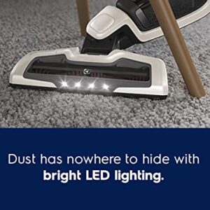 Electrolux Ergorapido Stick Cleaner Lightweight Cordless Vacuum with LED Nozzle Lights and Turbo Battery Power, for Carpets and Hard Floors, in, Satin White