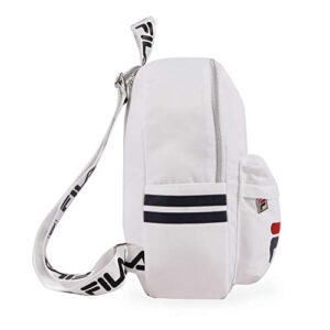 Fila Backpack, White, 12"