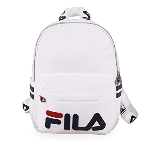 Fila Backpack, White, 12"