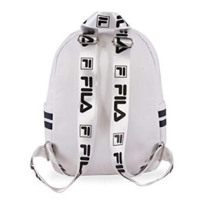 Fila Backpack, White, 12"