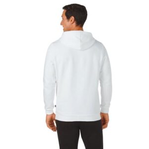 PUMA mens Essentials Big Logo Fleece Hoodie Hooded Sweatshirt, White, X-Large US