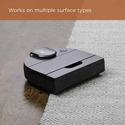 Neato D10 Intelligent Robot Vacuum Cleaner–LaserSmart Nav, Smart Mapping, Cleaning Zones, WiFi Connected, 300-min runtime, Powerful Suction, Max Clean, Edges, Corners & Pet Hair, XXL Dustbin, Alexa