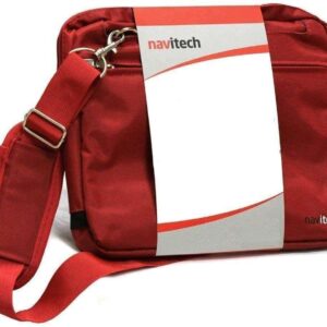 Navitech Red Water Resistant Tablet Bag - Compatible with qunyiCO Android 10.0 GO Tablet