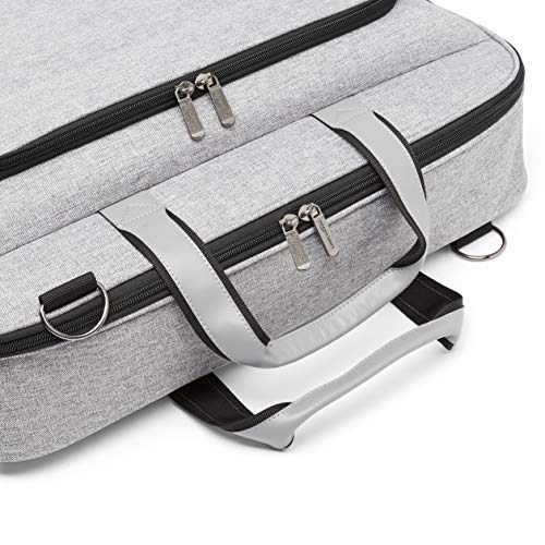 Amazon Basics Carry-On Garment Bag for Travel and Business Trips with Shoulder Strap - Gray