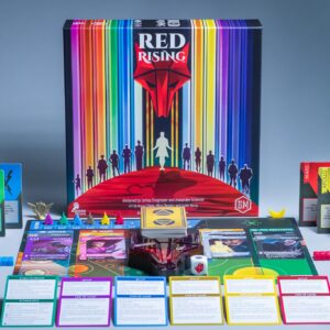 Stonemaier Games: Red Rising | A Competitive Strategy Game Based on The Novels from Pierce Brown | Craft a Hand of Powerful Characters from The World of Red Rising | 1-6 Players, 60 Mins, Ages 14+