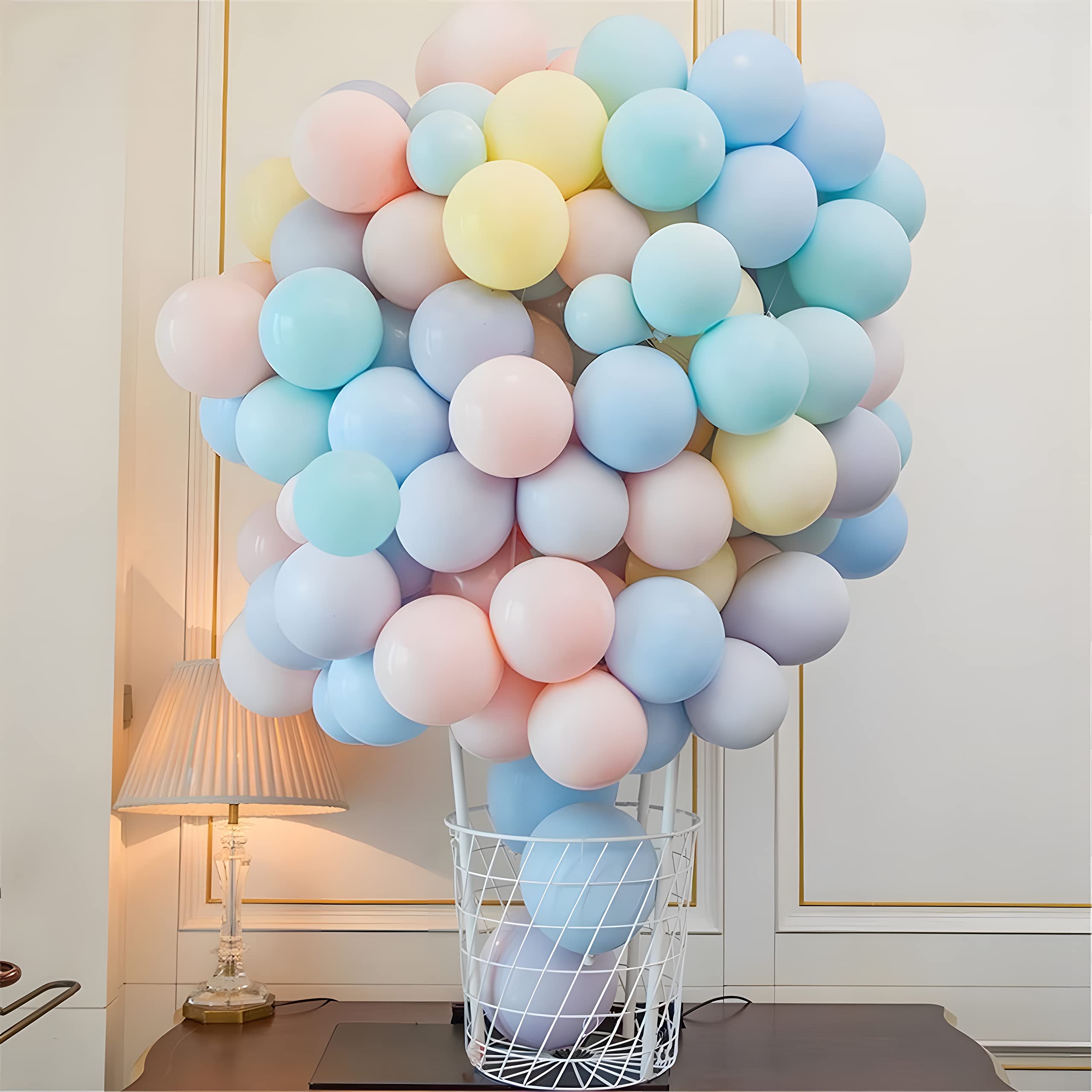 Pastel Balloons Small 5 Inch 200 Rainbow Mini Balloon Macaroon Candy Color Balloons For Wedding Birthday Baby Shower Party Decor Supplies Arch Balloon Tower Balloon Garland