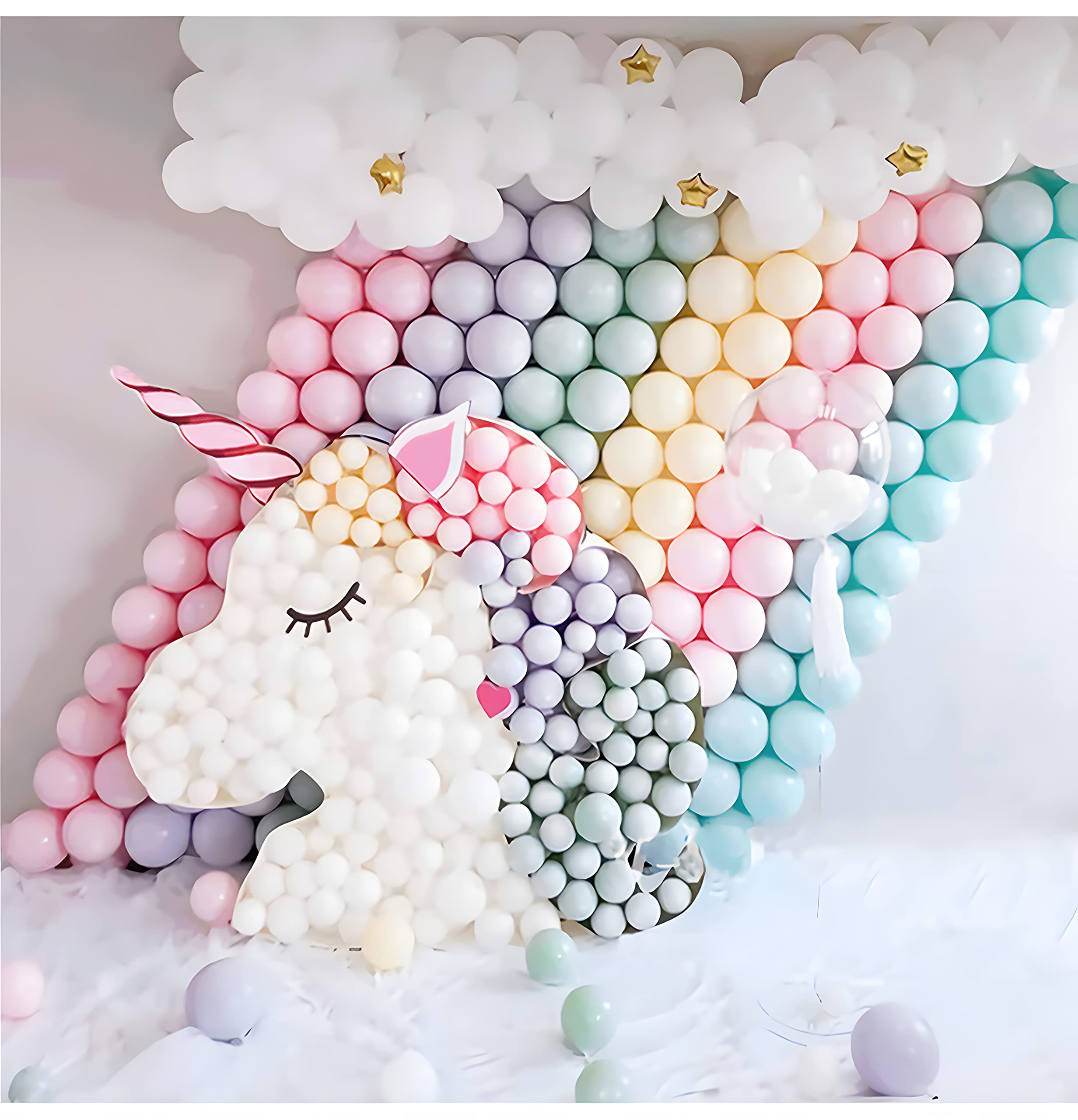 Pastel Balloons Small 5 Inch 200 Rainbow Mini Balloon Macaroon Candy Color Balloons For Wedding Birthday Baby Shower Party Decor Supplies Arch Balloon Tower Balloon Garland