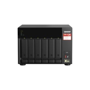 QNAP TS-673A-8G 6 Bay High-Performance NAS with 2 x 2.5GbE Ports and Two PCIe Gen3 Slots