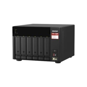 QNAP TS-673A-8G 6 Bay High-Performance NAS with 2 x 2.5GbE Ports and Two PCIe Gen3 Slots