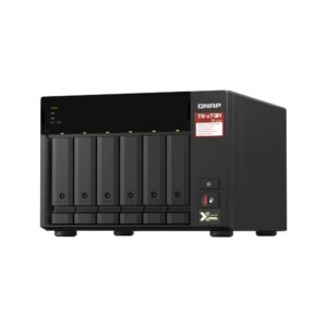 QNAP TS-673A-8G 6 Bay High-Performance NAS with 2 x 2.5GbE Ports and Two PCIe Gen3 Slots