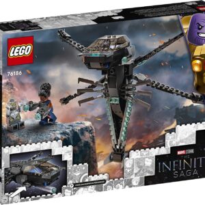 LEGO Marvel Black Panther Dragon Flyer 76186 Building Kit Toy; Create The Final Battle Scene from Avengers: Endgame; New 2021 (202 Pieces)