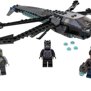 LEGO Marvel Black Panther Dragon Flyer 76186 Building Kit Toy; Create The Final Battle Scene from Avengers: Endgame; New 2021 (202 Pieces)