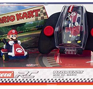 Carrera RC Nintendo Mario Kart 2.4 GHz Mini Collectible Radio Remote Control Toy Car Vehicle - Mario