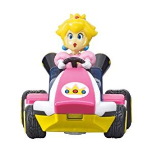 Carrera RC Nintendo Mario Kart 2.4 GHz Mini Collectible Radio Remote Control Toy Car Vehicle - Peach