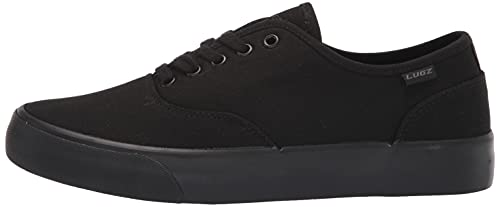 Lugz Women's Lear Fashion Sneaker, Black, 10 M US