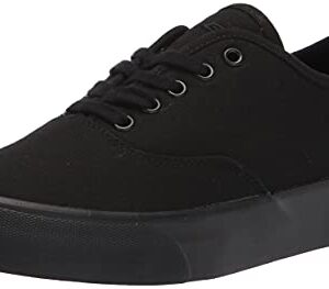 Lugz Women's Lear Fashion Sneaker, Black, 10 M US