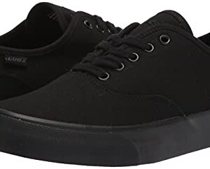 Lugz Women's Lear Fashion Sneaker, Black, 10 M US