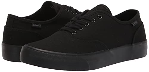 Lugz Women's Lear Fashion Sneaker, Black, 10 M US