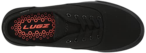 Lugz Women's Lear Fashion Sneaker, Black, 10 M US