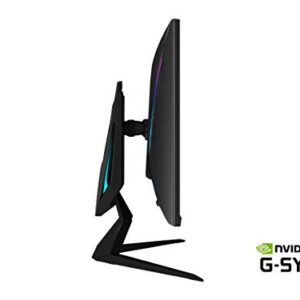 Gigabyte AORUS FI32Q 32" 165Hz 1440p HBR3,NVIDIA G-SYNC Compatible,Exclusive Built-in ANC, -KVM, 2560x1440 Display,1ms Response Time,HDR, 94% DCI-P3,1x DisplayPort 1.4,2x HDMI 2.0,2x USB 3.0,1x USB C