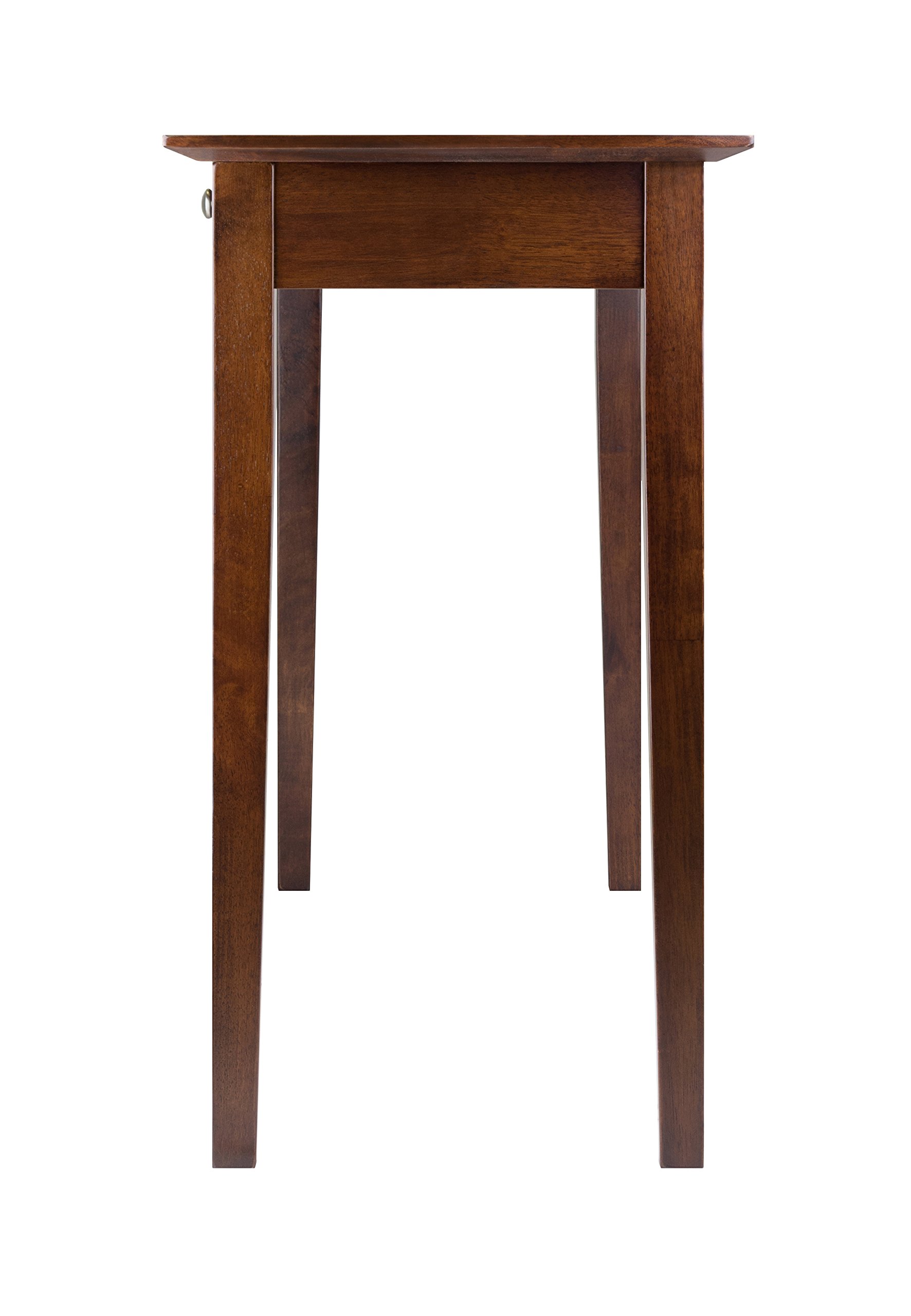 Winsome Wood Regalia Accent Table, Walnut & Wood Rochester Occasional Table, Antique Walnut