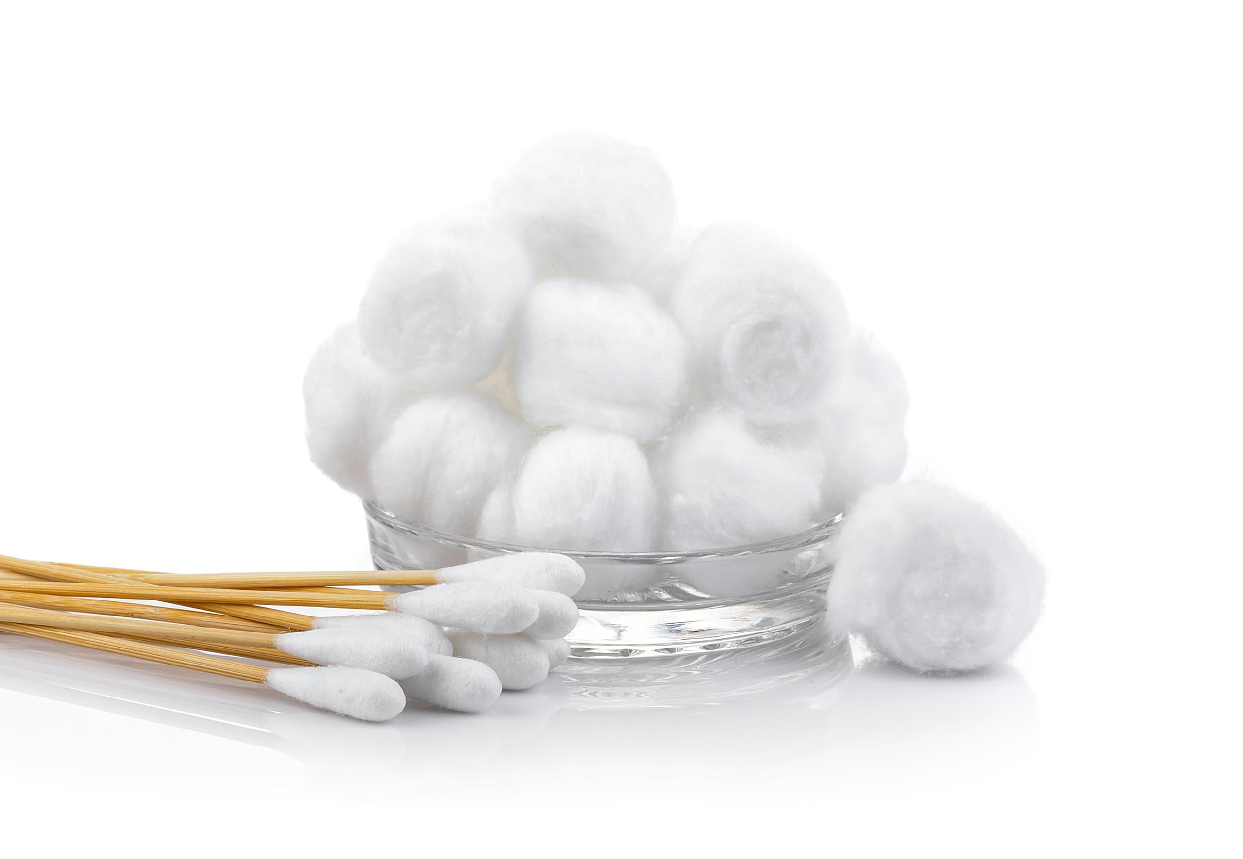 Spa Stix Cotton Balls. 500 Count Medium Size. Non Sterile Super Soft.,White