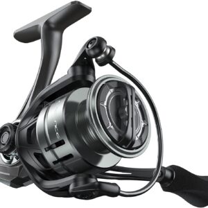 Cadence Essence Spinning Reel, Lightweight Carbon Frame and Side Plates, 9 + 1 Durable & Corrosion Resistant Ball Bearing System, Smooth and Powerful Drag