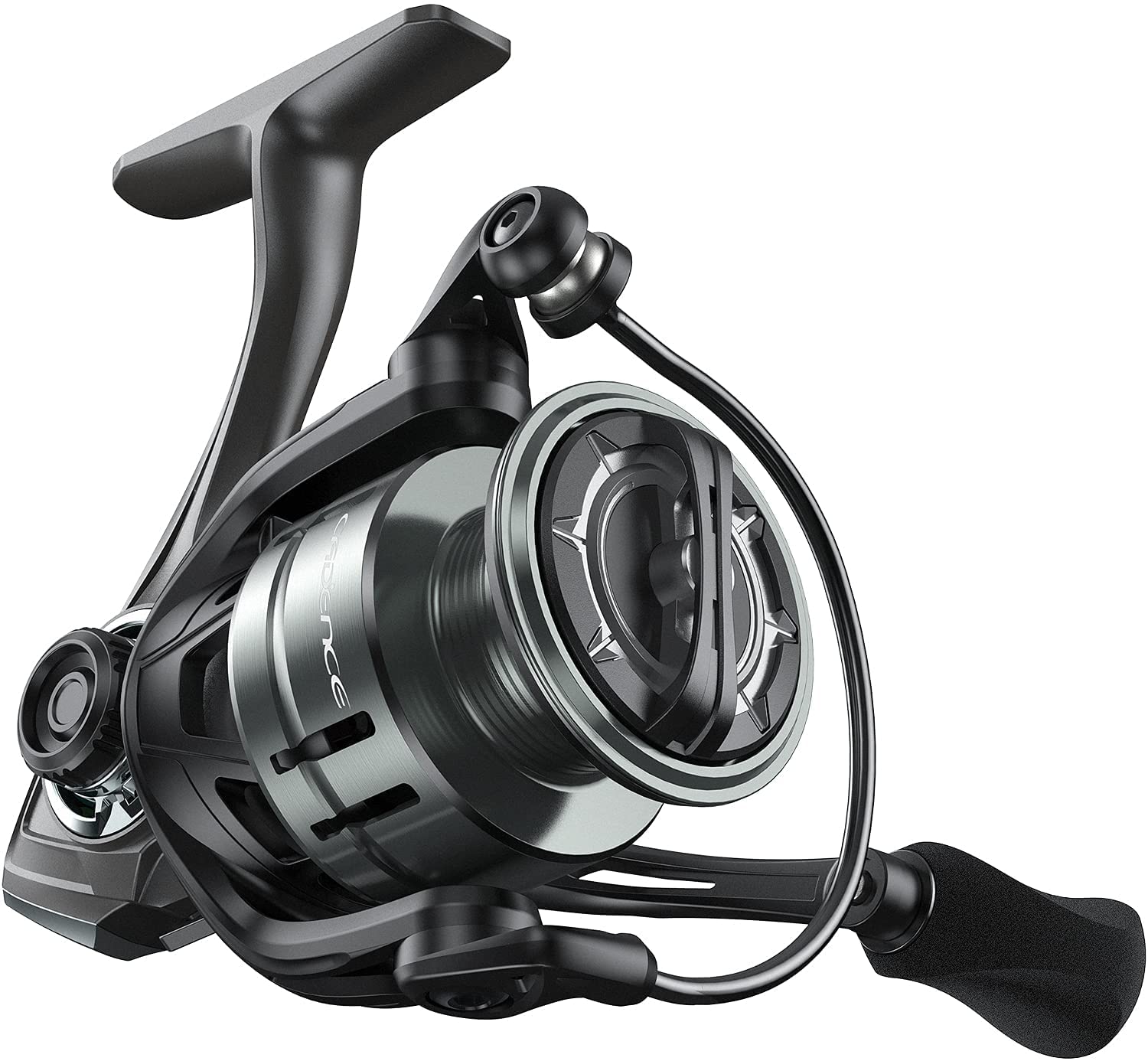 Cadence Essence Spinning Reel, Lightweight Carbon Frame and Side Plates, 9 + 1 Durable & Corrosion Resistant Ball Bearing System, Smooth and Powerful Drag