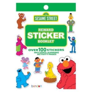 bendon publishing sesame street rewards mini sticker booklet pad