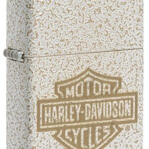 Zippo Harley-Davidson Logo Mercury Glass Pocket Lighter