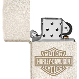 Zippo Harley-Davidson Logo Mercury Glass Pocket Lighter