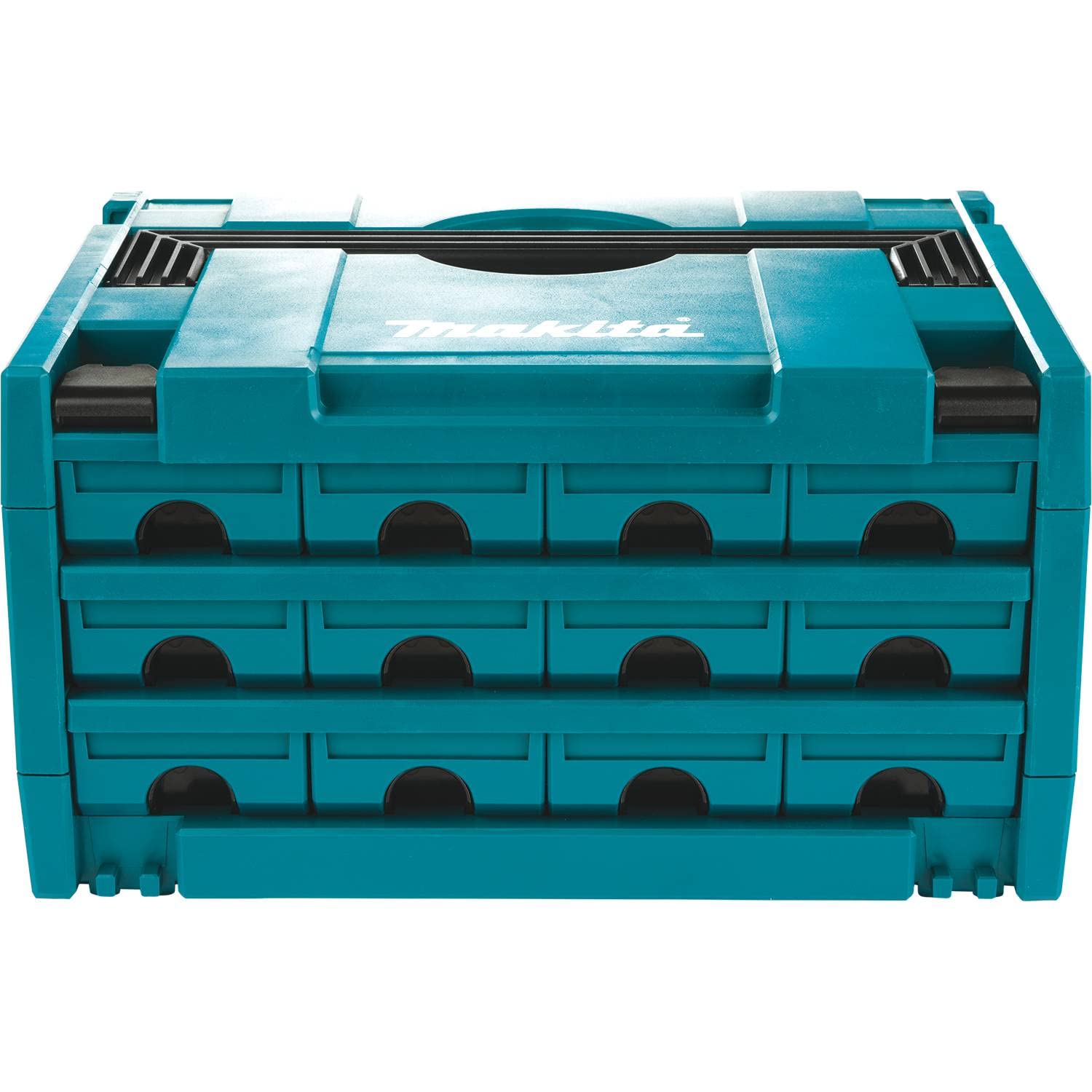 Makita P-84327 MAKPAC 12 Drawer Interlocking Case, 8-1/2" x 15-1/2" x 11-5/8"