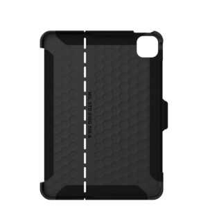 UAG Designed for iPad Pro 11" (4th Gen 2022, 3rd Gen 2021) Case Scout (REQUIRES use of Smart Keyboard) Protective Cover with Apple Pencil Holder, Black by URBAN ARMOR GEAR