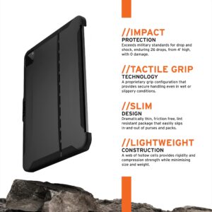 UAG Designed for iPad Pro 11" (4th Gen 2022, 3rd Gen 2021) Case Scout (REQUIRES use of Smart Keyboard) Protective Cover with Apple Pencil Holder, Black by URBAN ARMOR GEAR