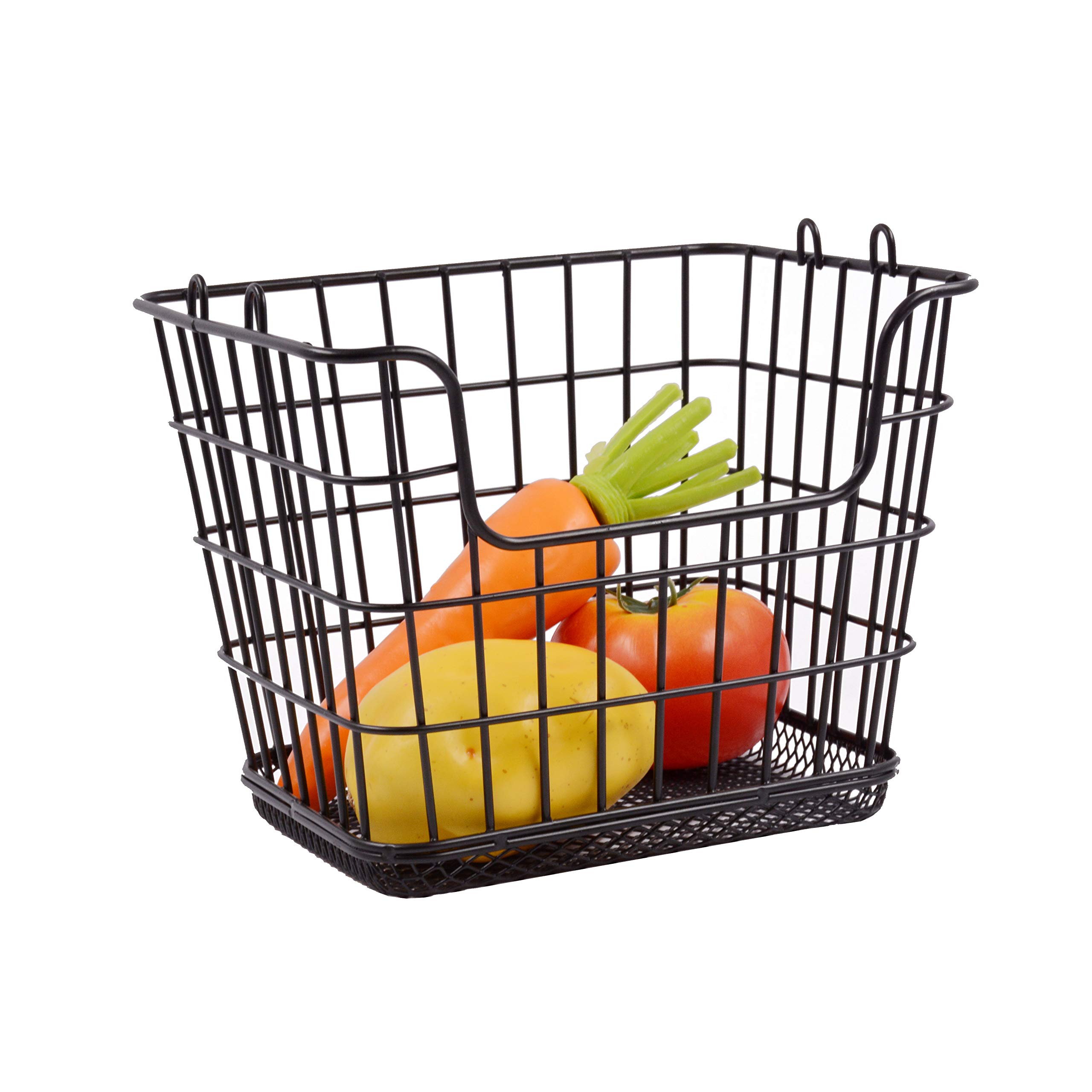 Neat-O Mini Stylish Storage Wire Metal Handle Basket Organizer