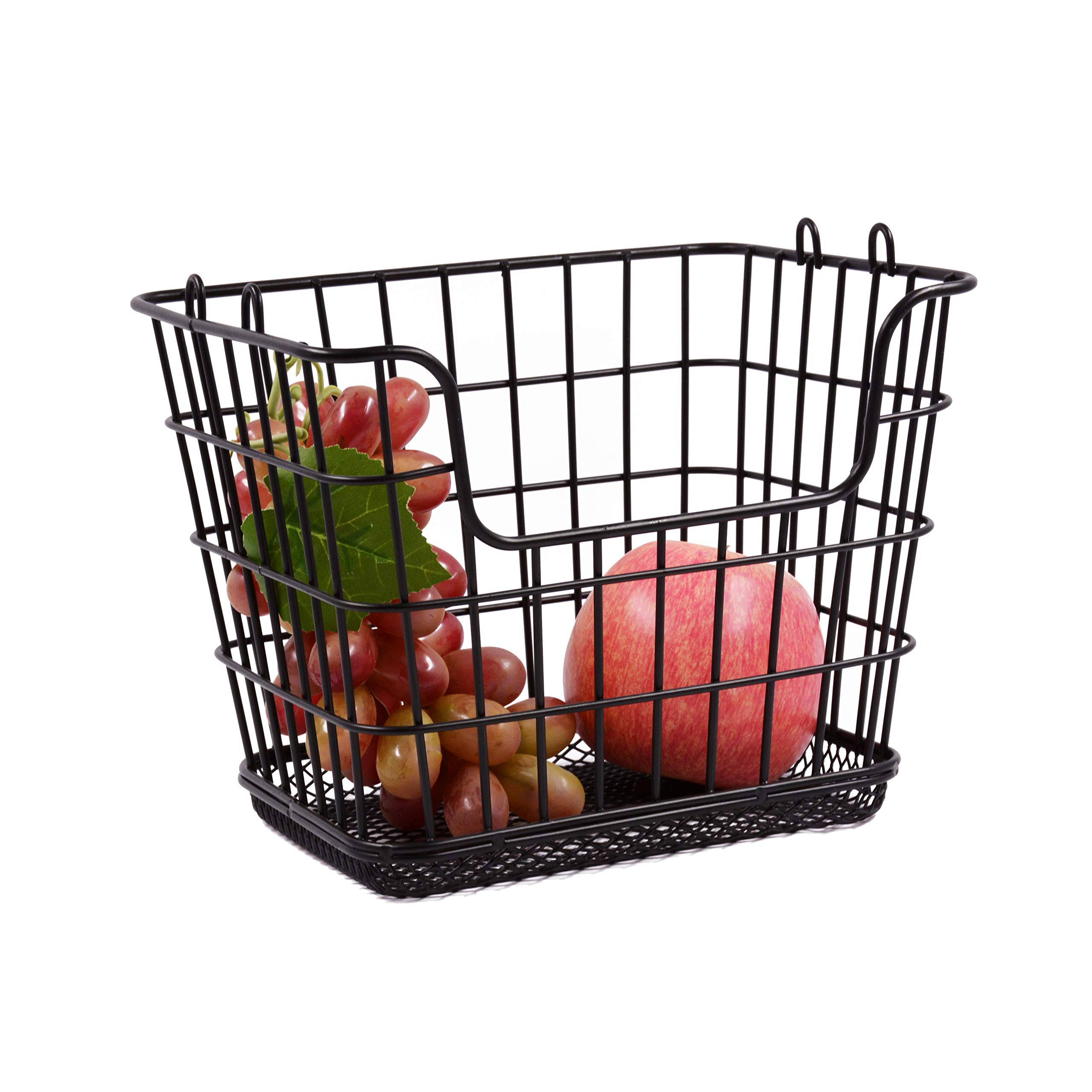 Neat-O Mini Stylish Storage Wire Metal Handle Basket Organizer