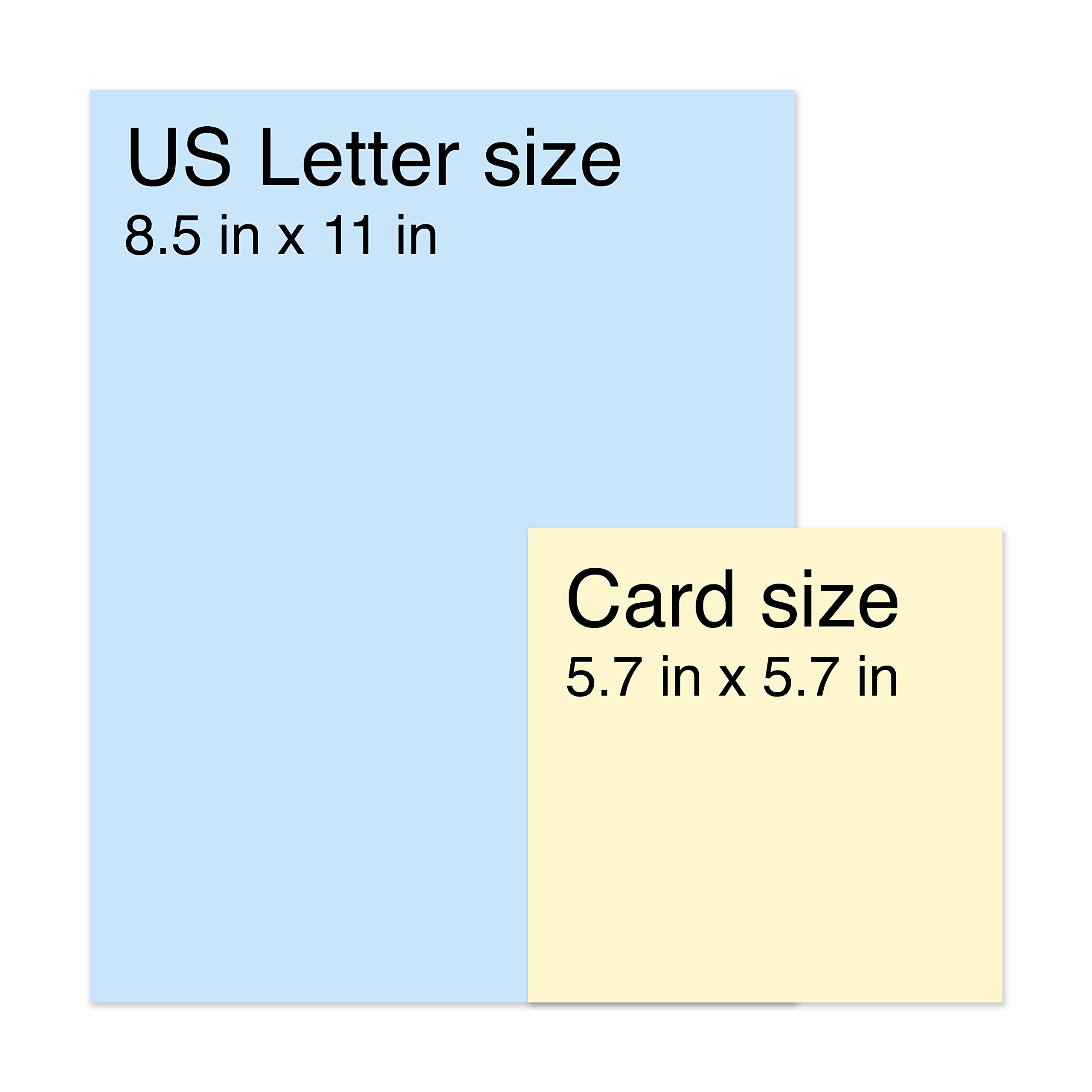 CENTRAL 23 HAPPY BIRTHDAY CARD, 5.7 x 5.7 inches, Blank inside, Comes with fun stickers, Made in the UK on thick 300gsm card, Eco friendly and sustainable materials