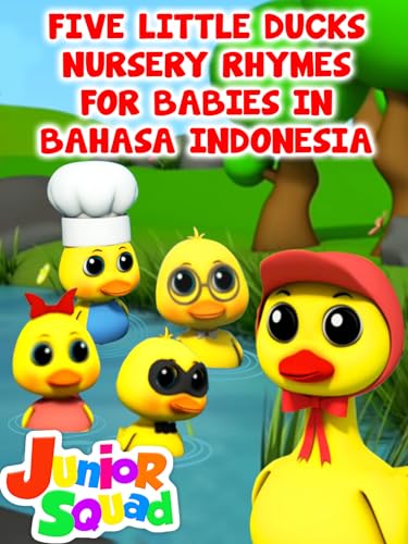 Five Little Ducks Nursery Rhymes for Babies in Bahasa Indonesia