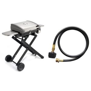 cuisinart all foods roll-away gas grill + lp adapter hose