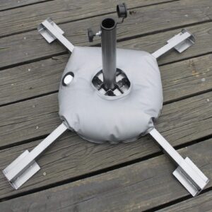 round umbrella base holder portable weight bag for outdoor patio