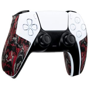 lizard skins ps5 controller grip – 0.5mm dsp playstation 5 grip - easy to install pre cut pieces - 10 colors (wildfire camo)